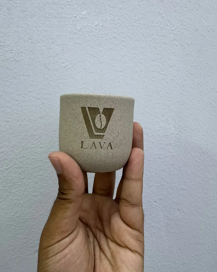 مج مطبوع بلوجو LAVA